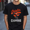 Baltimore Orioles Al East Dividion Champions Unisex Vintage T Shirt