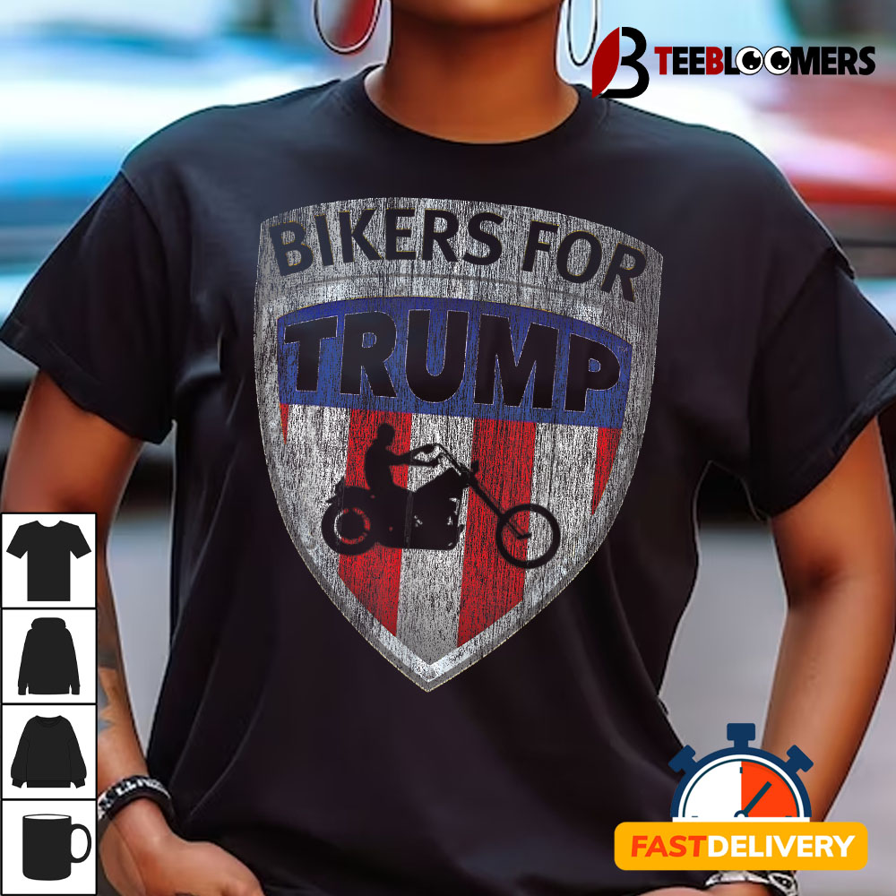 Bikers For Trump T shirt1