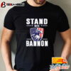 Eagle Stand With Bannon USA Flag Shirt hoodie