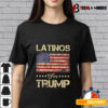 Latinos For Trump Stars And Stripes American Flag Tank Top3