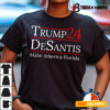 Make America Florida Trump Desantis 2024 Election T shirt1