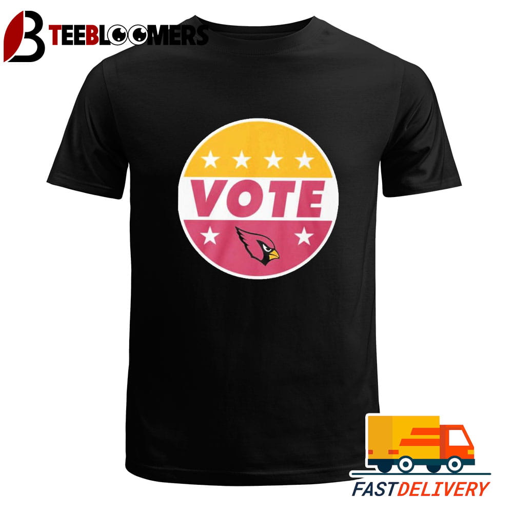 NFL Vote Arizona Cardinals Football T Shirt Vintage Unisex Tee