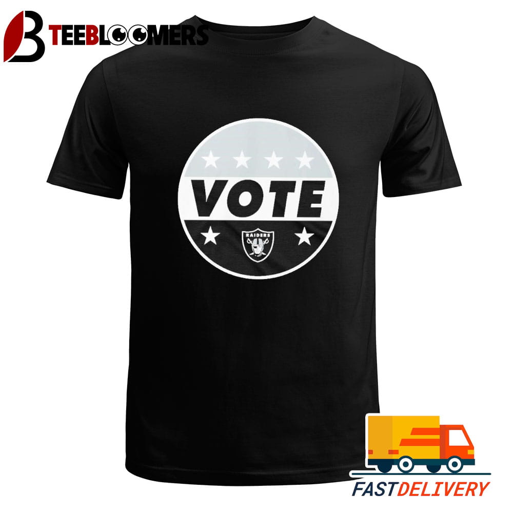 NFL Vote Las Vegas Raiders Football T Shirt Vintage Unisex Tee