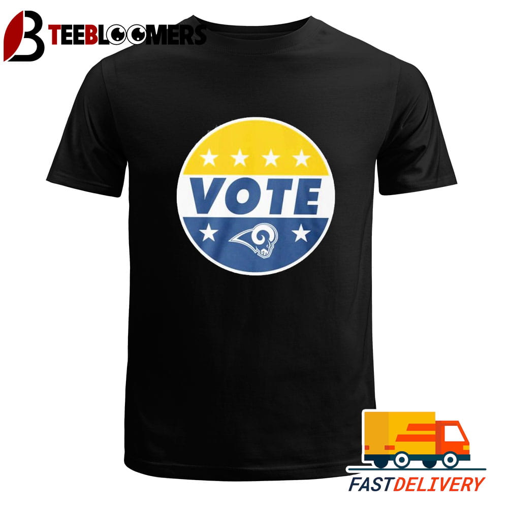 NFL Vote Los Angeles Rams Football T Shirt Vintage Unisex Tee