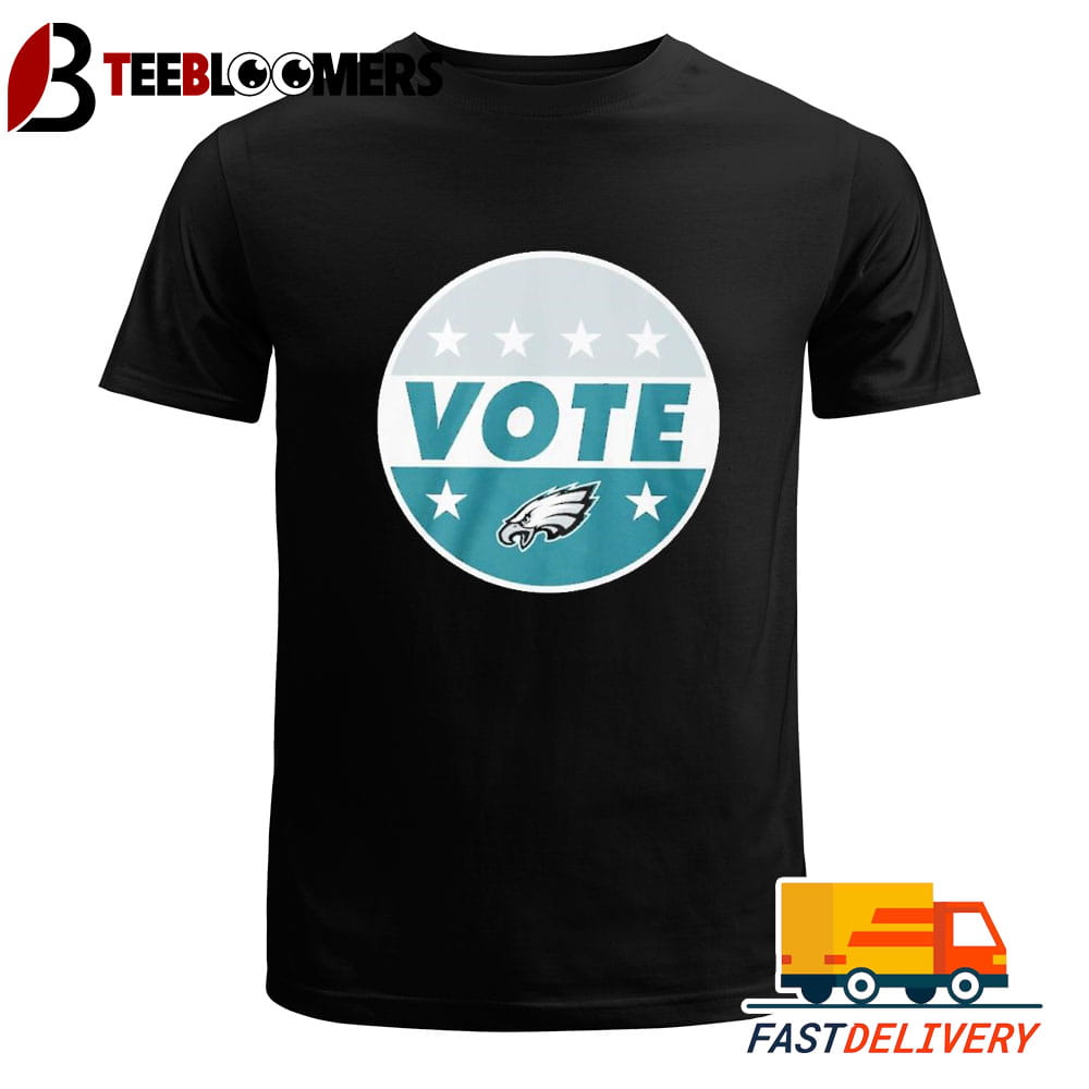 NFL Vote Philadelphia Eagles Football T Shirt Vintage Unisex Tee