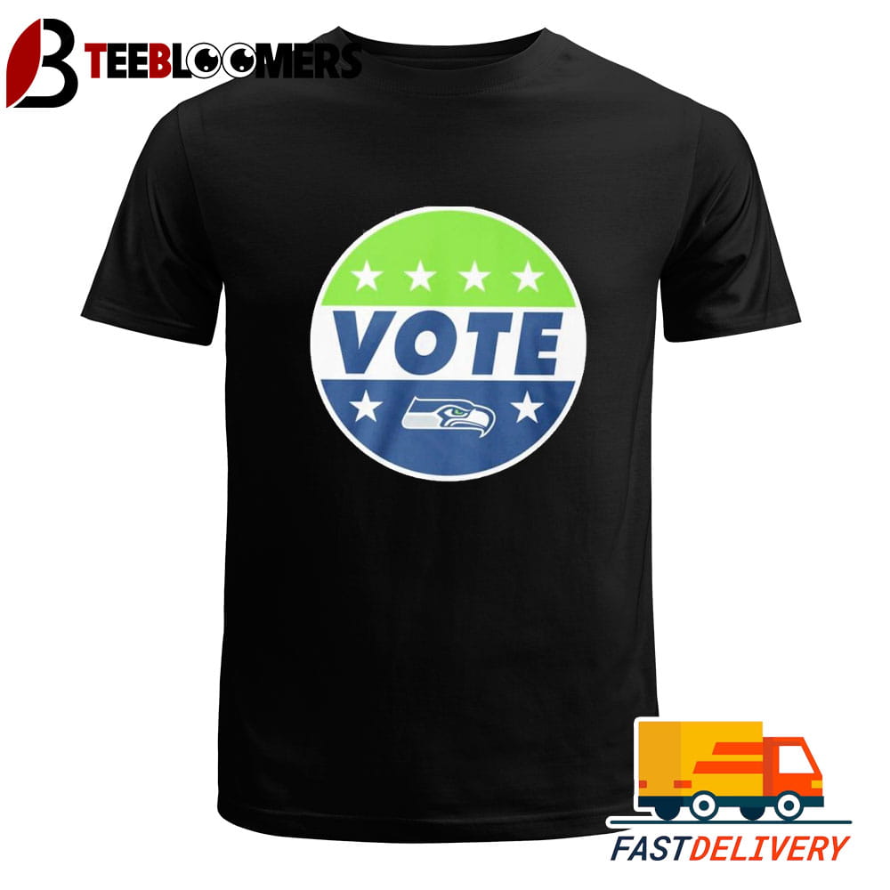 NFL Vote Seattle Seahawks Football T Shirt Vintage Unisex Tee