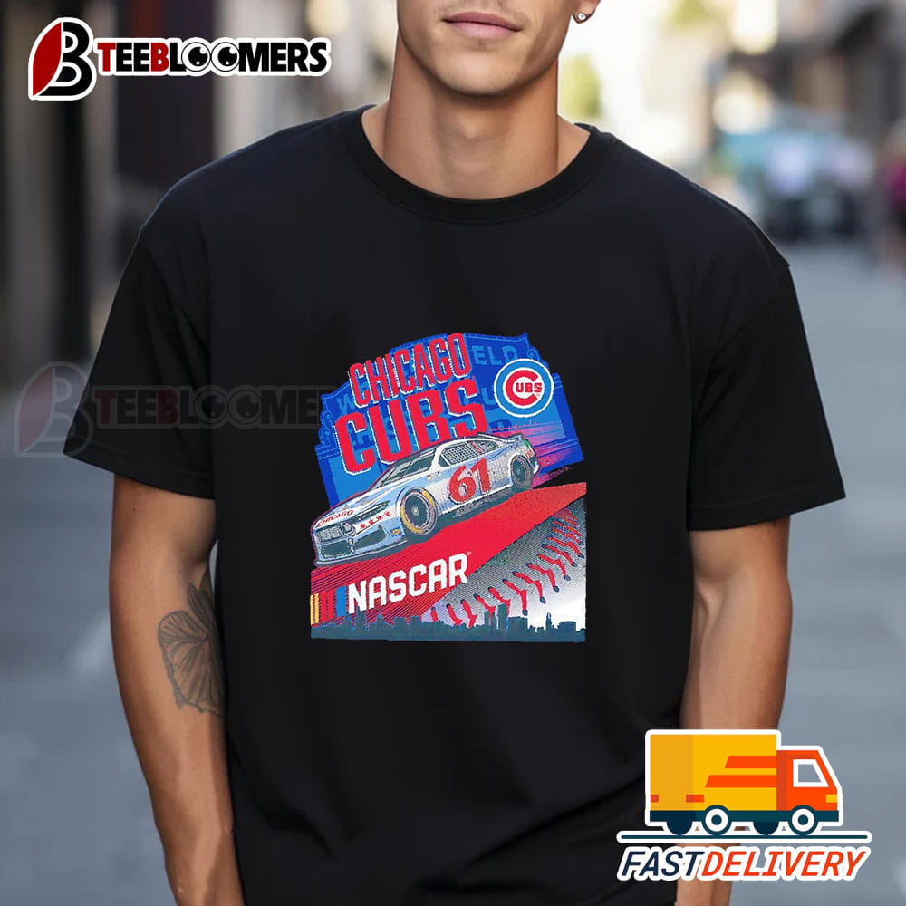 Nascar X Chicago Cubs '47 Royal Franklin Shirt 1