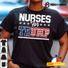 Nurses For Trump America President 2020 Duty Scrubs T shirt1