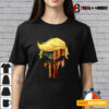 Skull With Iconic Trump Hair President Flag America Tank Top3