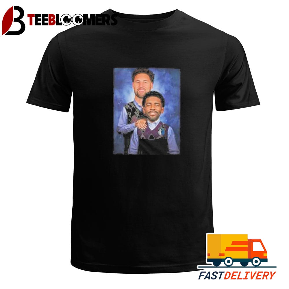 Step Brothers Klay Thompson Kyrie Irving Dallas Mavericks T Shirt Vintage Unisex Tee