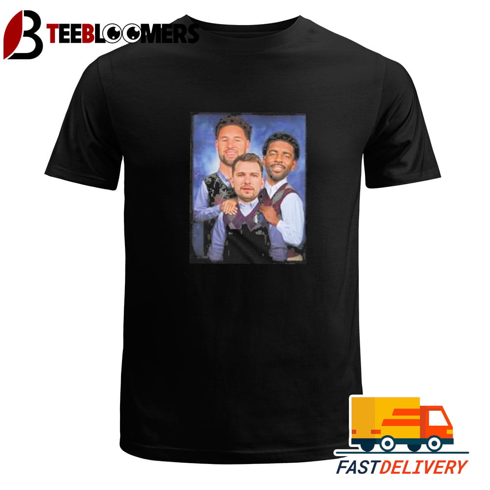 Step Brothers Luka Doncic Kyrie Irving Klay Thompson Dallas Mavericks T Shirt Vintage Unisex Tee