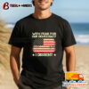 With Fear For Our Democracy I Dissent Usa Flag '24 Shirt long sleeve shirts