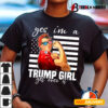 Yes Im A Trump Girl Get Over It Trump 2024 T shirt1