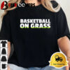 Basketball On Grass Unisex Vintage T Shirt 2