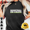 Basketball On Grass Unisex Vintage T Shirt 3