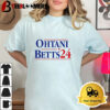 Dodgers Shohei Ohtani And Mookie Betts 2024 Unisex Vintage T Shirt 3