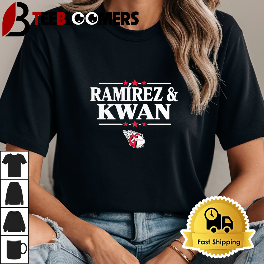 Jose Ramirez And Steven Kwan Cleveland Guardians Election Player Unisex Vintage T Shirt 1