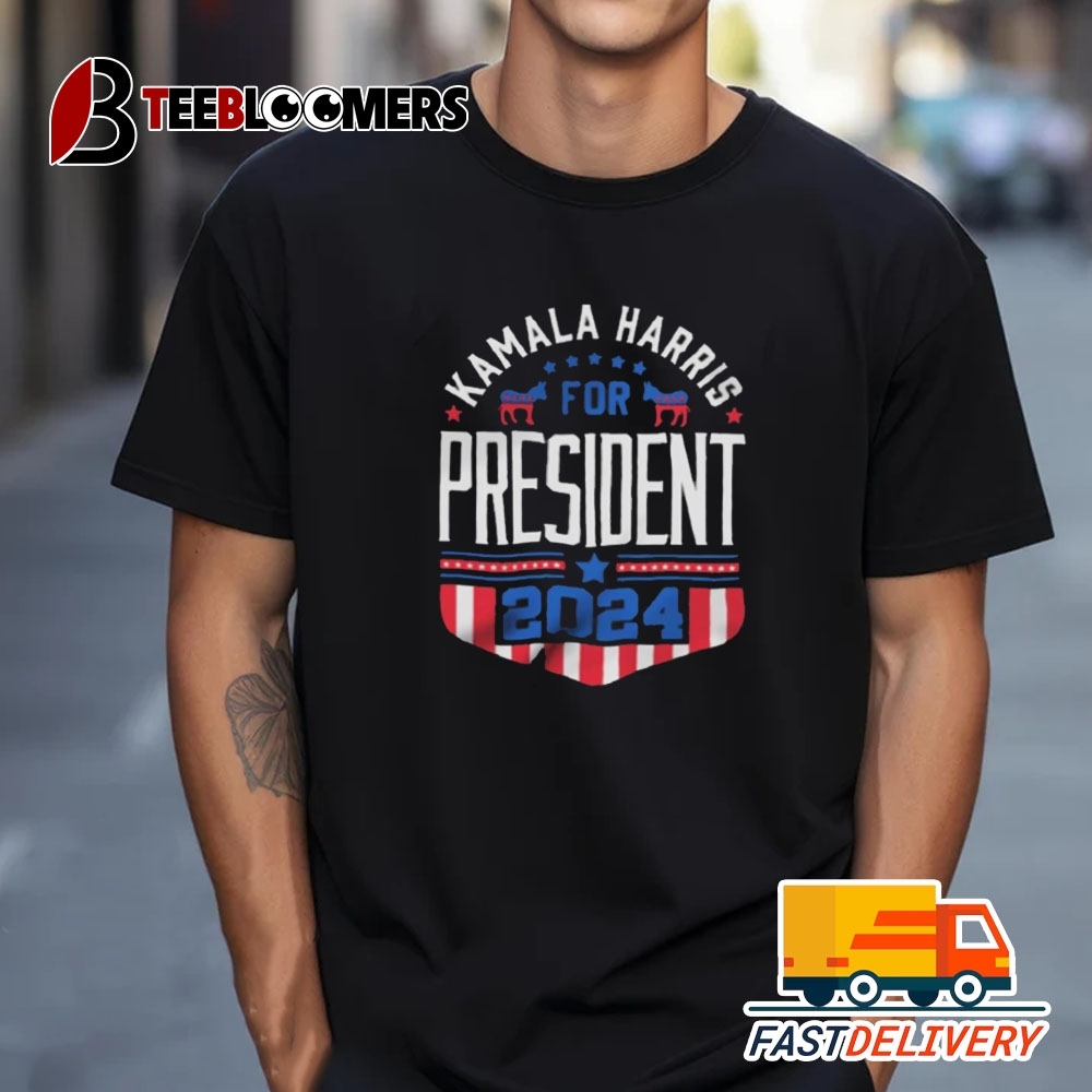 Kamala Harris For President 2024 T Shirt Vintate Retro Trending Tee Vintage T Shirt Trending