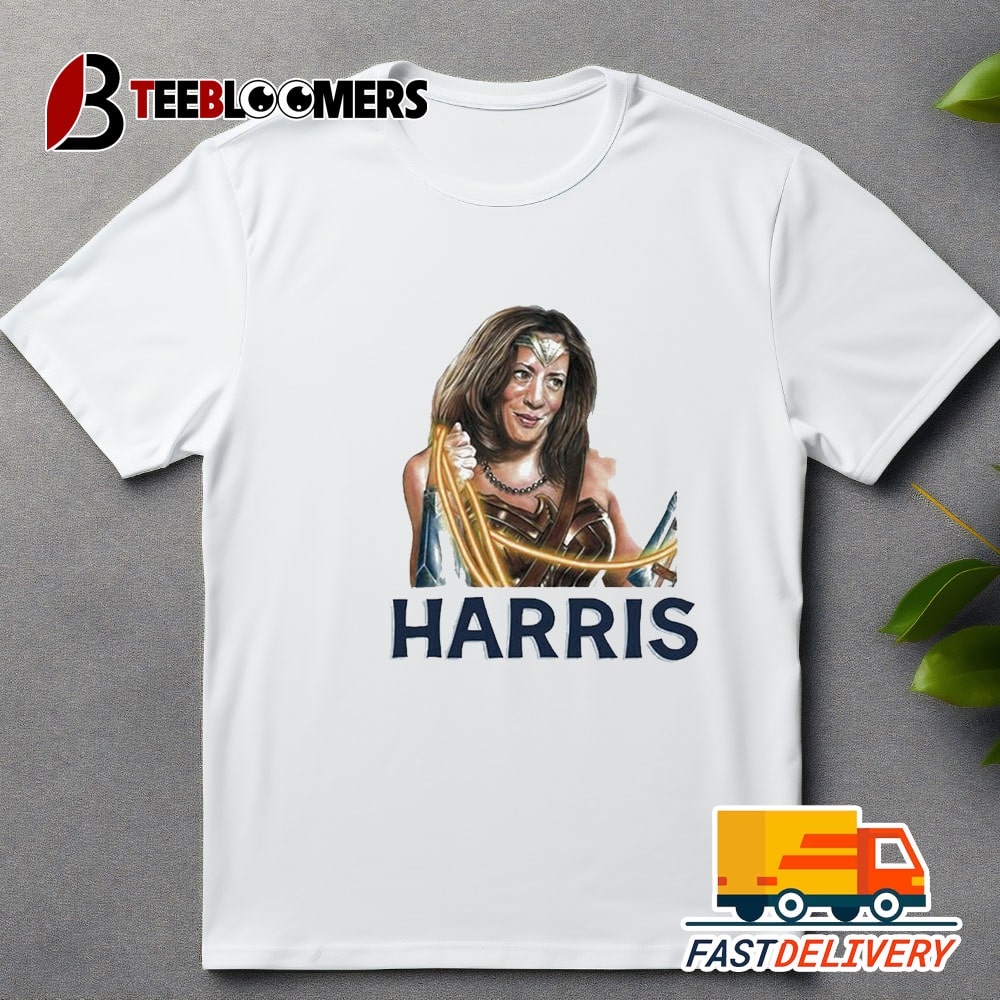 Kamala Harris Wonder Woman Vintate Trending Tee 2024