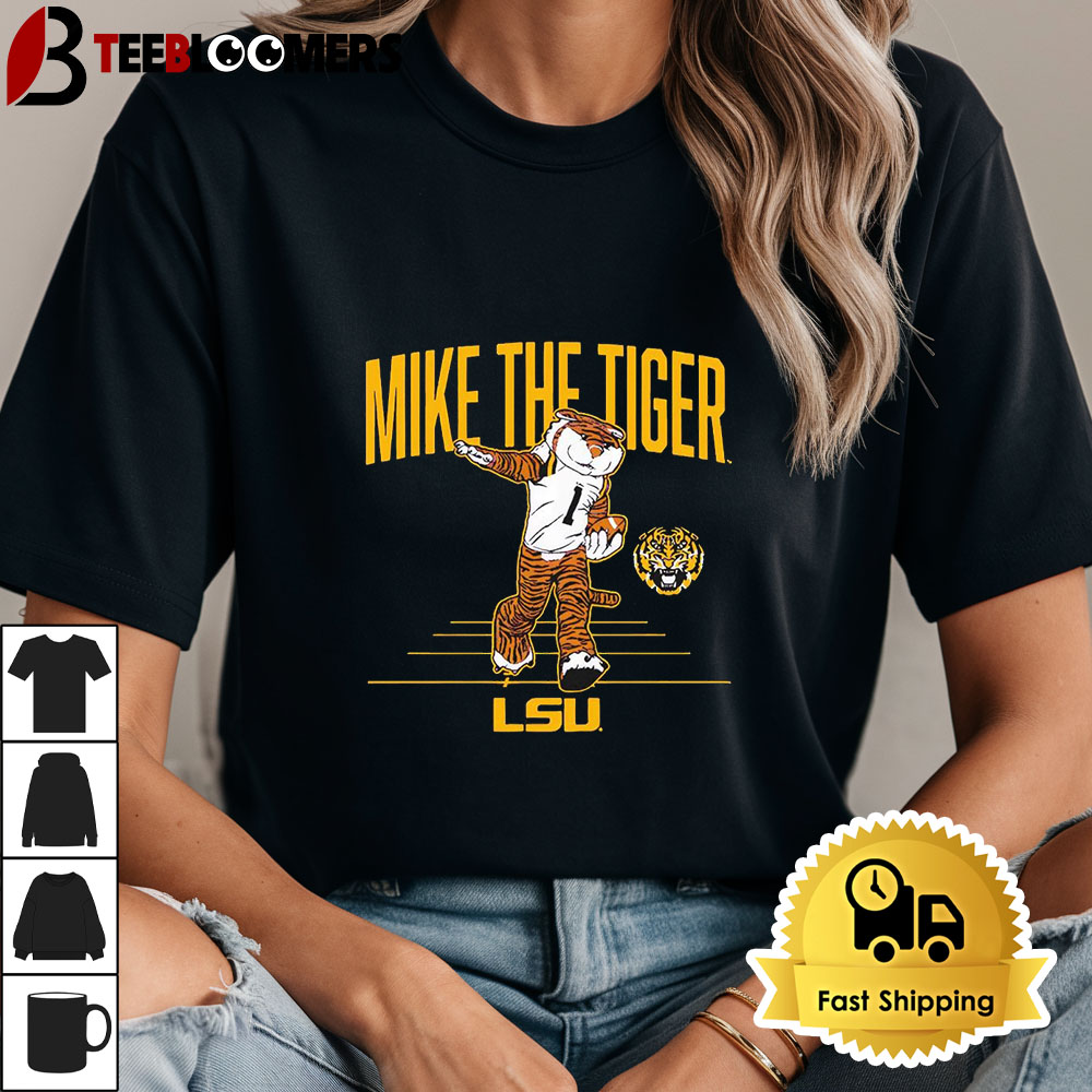 Mike The Tiger Lsu Tigers Football Mascot Unisex Vintage T Shirt 1