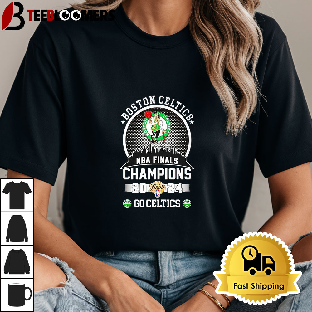 NBA Finals Champions 2024 Boston Celtics Go Celtics Unisex Vintage T Shirt 1