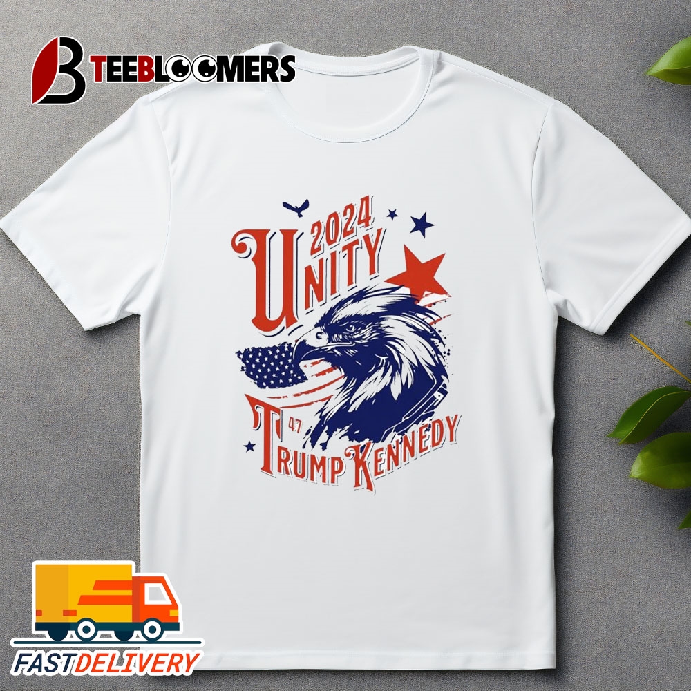 NEW Trump Kennedy Unity 2024 47 Vintage T Shirt Treding