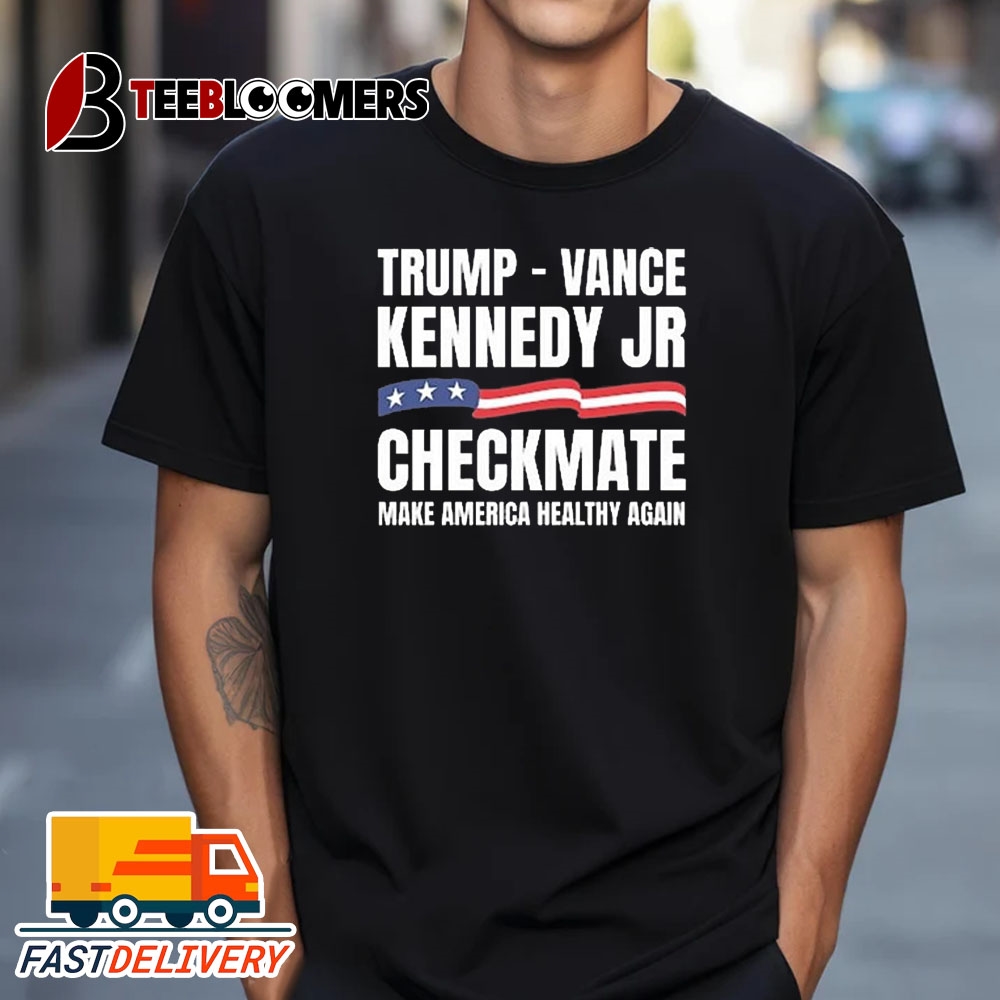 NEW Trump Vance Kennedy Jr Checkmate Make America Healthy Again 2024 Vintage T Shirt Treding