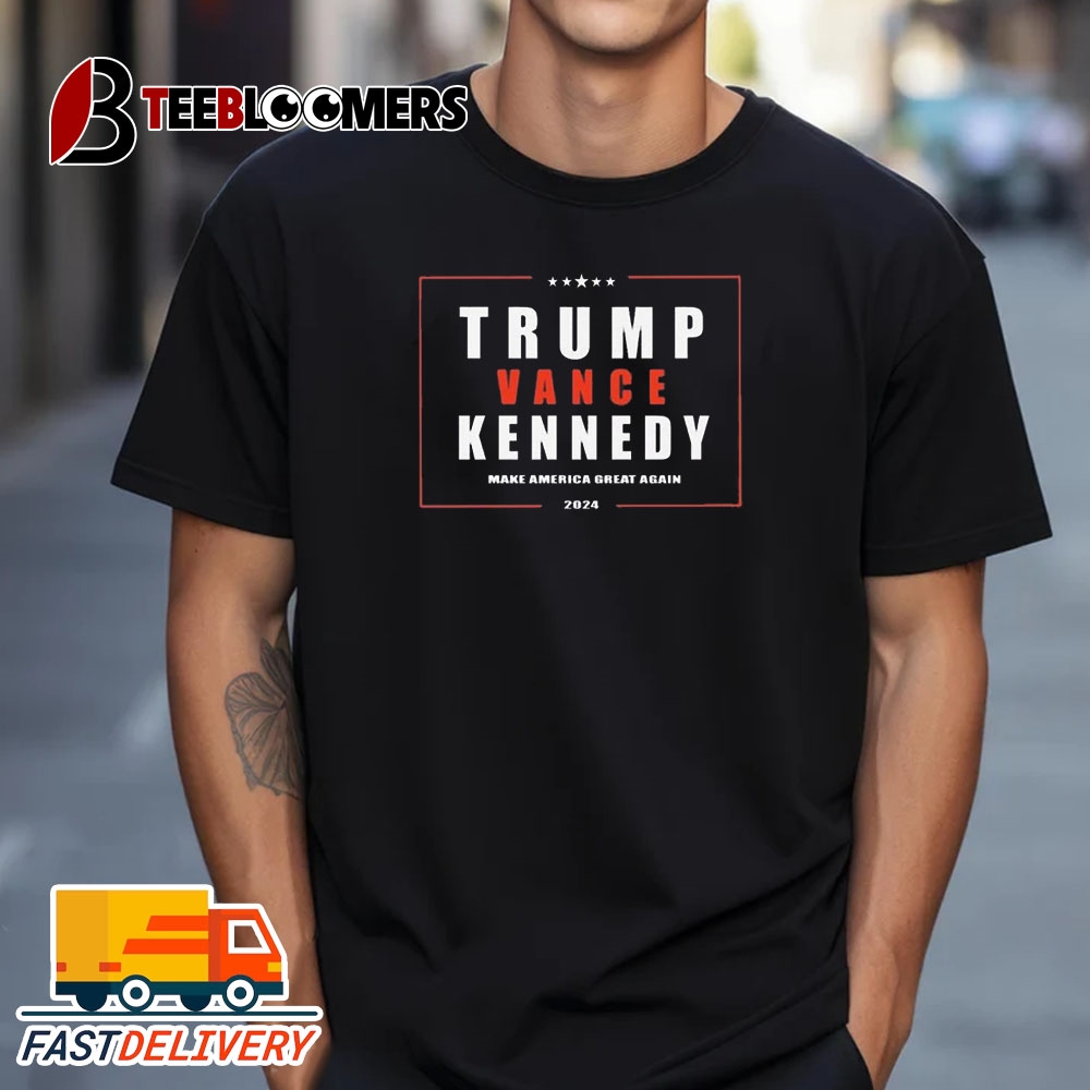 NEW Trump Vance Kennedy make America Great Again 2024 Vintage T Shirt Treding