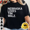 Nebraska Loves Tim Walz Maga Hat 2024 Unisex Vintage T Shirt 2