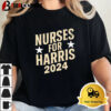 Nurses For Kamala Harris 2024 Unisex Vintage T Shirt 2