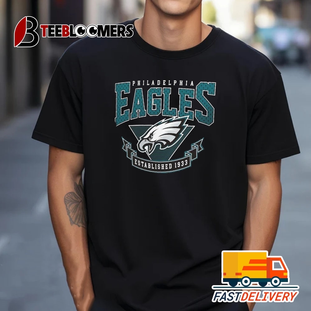 Philadelphia Eagles Starter '80s Inspired Team Logo Vintate Trending Tee 2024