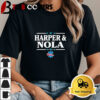 Philadelphia Phillies Aaron Nola And Bryce Harper Unisex Vintage T Shirt 1