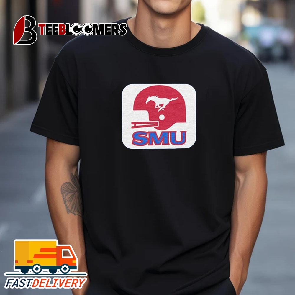 SMU Mustangs Football 2024 Retro T Shirt Trending Shirt 2024