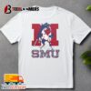 SMU Mustangs Monogram 2024 Retro T Shirt Trending Shirt 2024