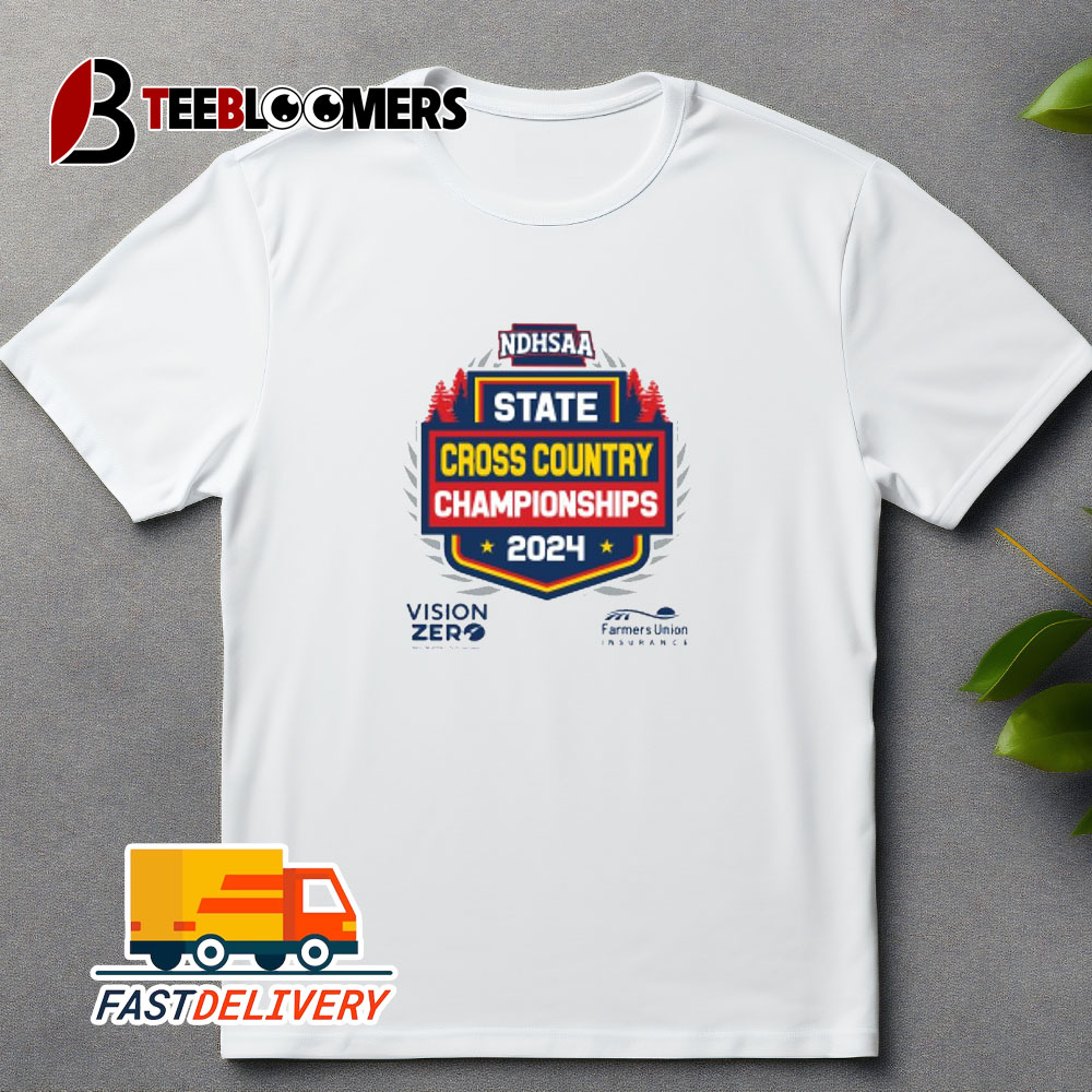 2024 NDHSAA State Cross Country Championships Unisex Vintage T Shirt