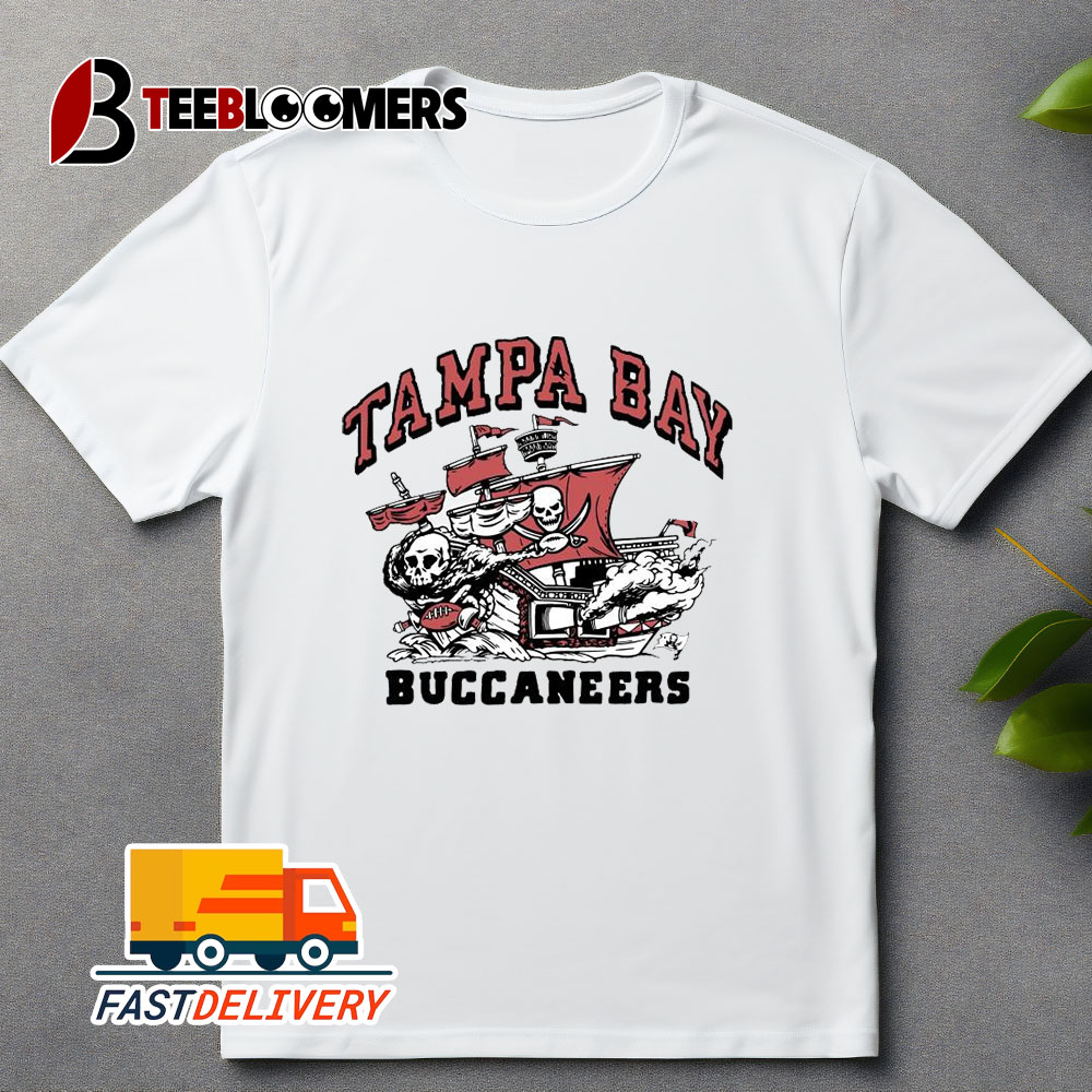 2024 Tampa Bay Buccaneers Pirate Ship 2022 Unisex Vintage T Shirt