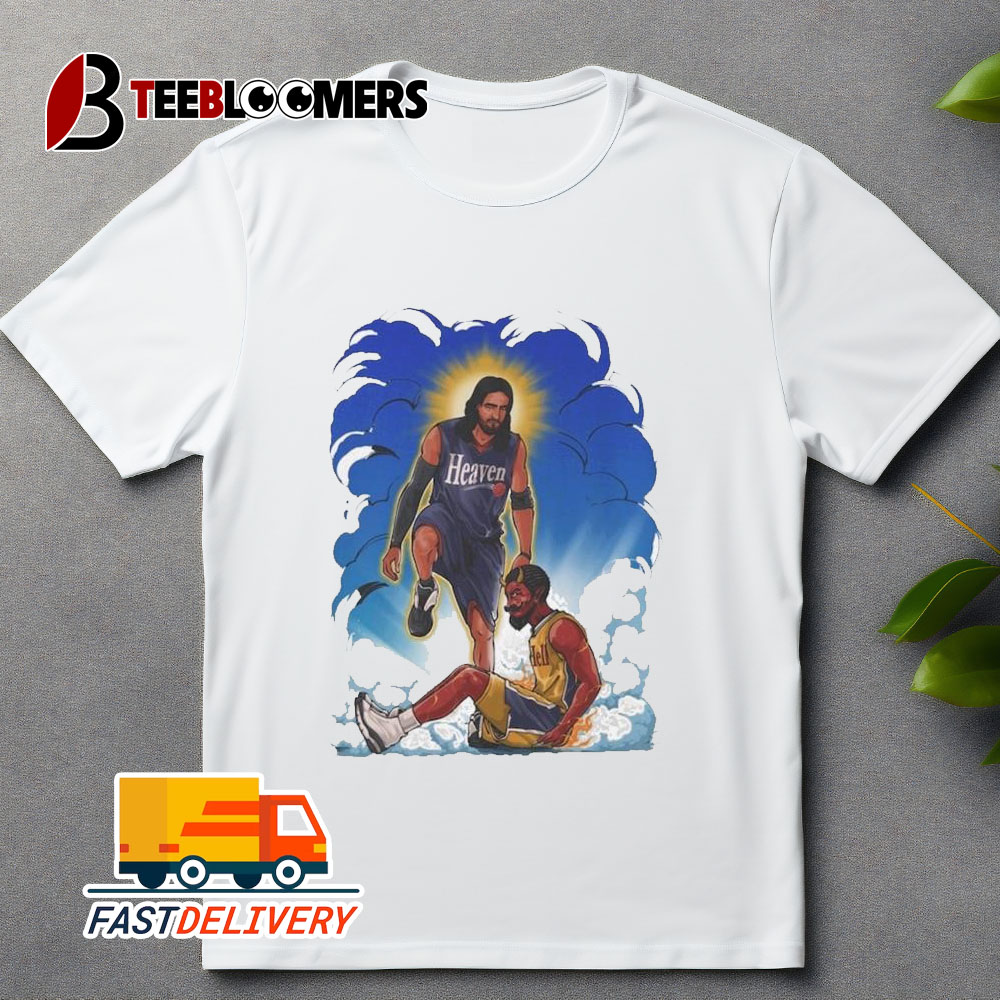 Allen Iverson Jesus Christ Basketball Unisex Vintage T Shirt