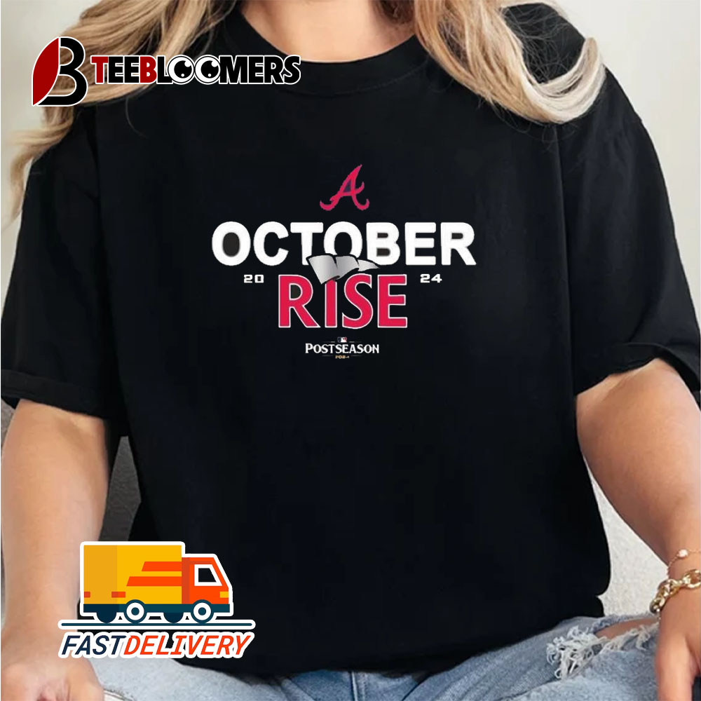 Atlanta Braves October Rise 2024 Postseason Unisex Vintage T Shirt