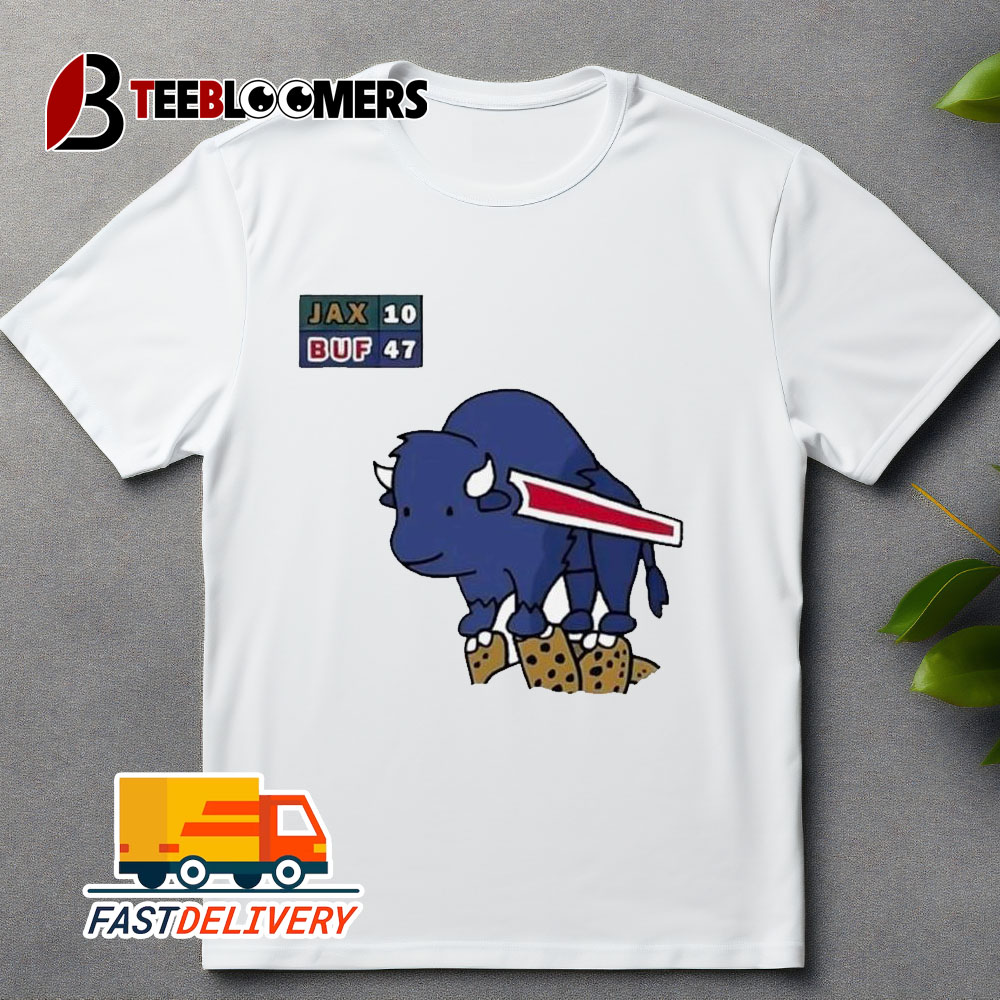 Buffalo Bills Bury The Jacksonville Jaguars 47 10 Unisex Vintage T Shirt