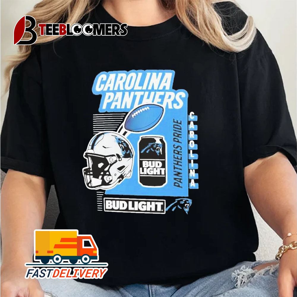 Carolina Panthers Bud Light Panthers Pride Unisex Vintage T Shirt