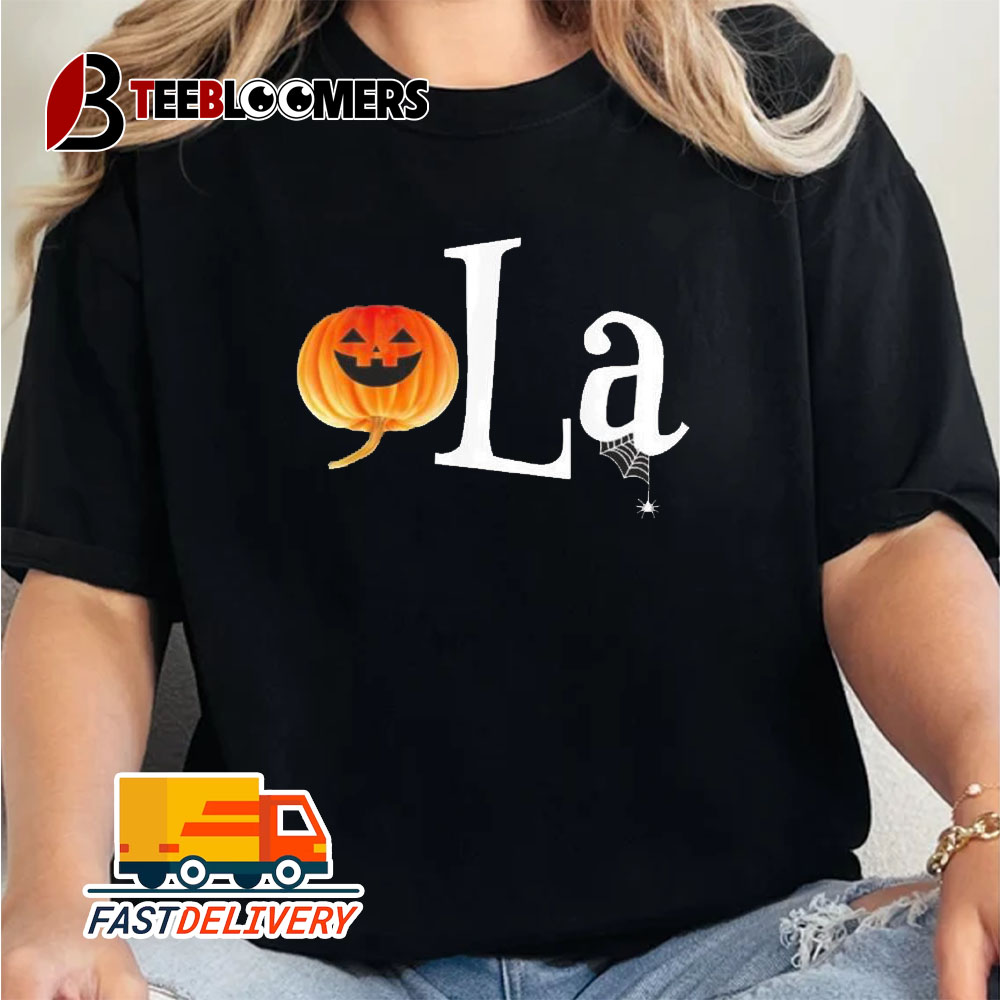 Comma La Kamala Harris Halloween Pumpkin Unisex Vintage T Shirt