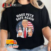 Donald Trump Make Pets Safe Again US Unisex Vintage T Shirt