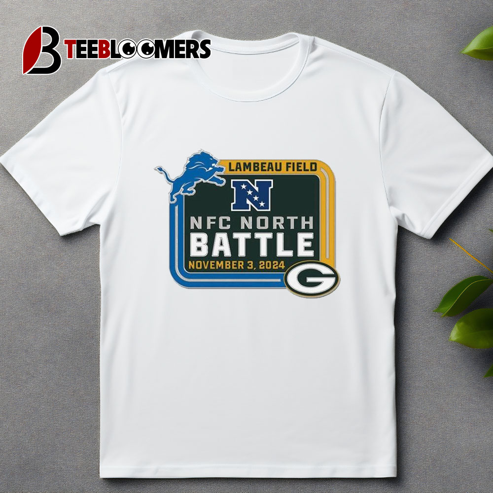 Green Bay Packers Vs Detrois Lions Lambeau Field Nfc North Battle November 3 2024 Matchup Unisex Vintage T Shirt