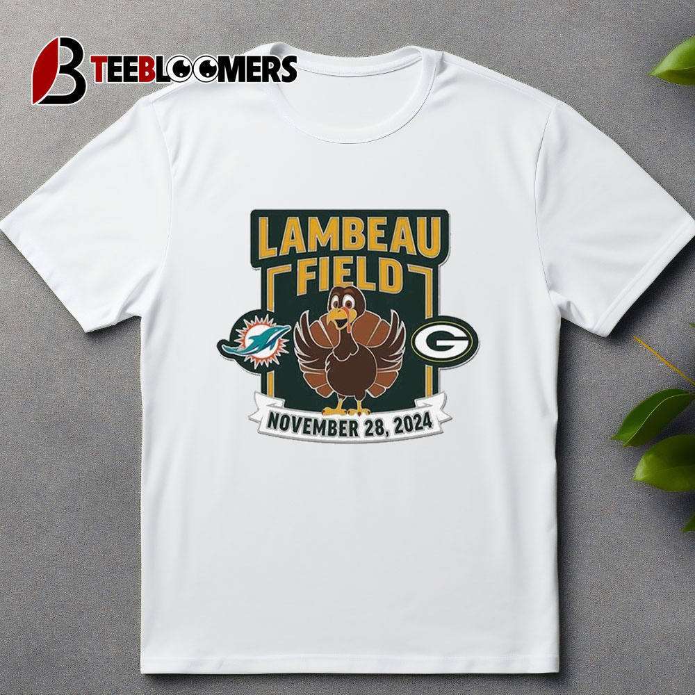 Green Bay Packers Vs Miami Dolphins Lambeau Field November 28 2024 Matchup Unisex Vintage T Shirt