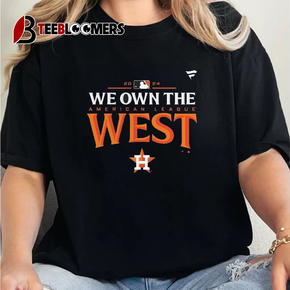 Houston Astros 2024 We Own The American League West Unisex Vintage T Shirt