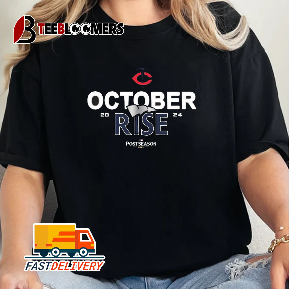 Minnesota Twins October Rise 2024 Postseason Unisex Vintage T Shirt