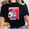 New England Patriots Bud Light Go Pats Unisex Vintage T Shirt