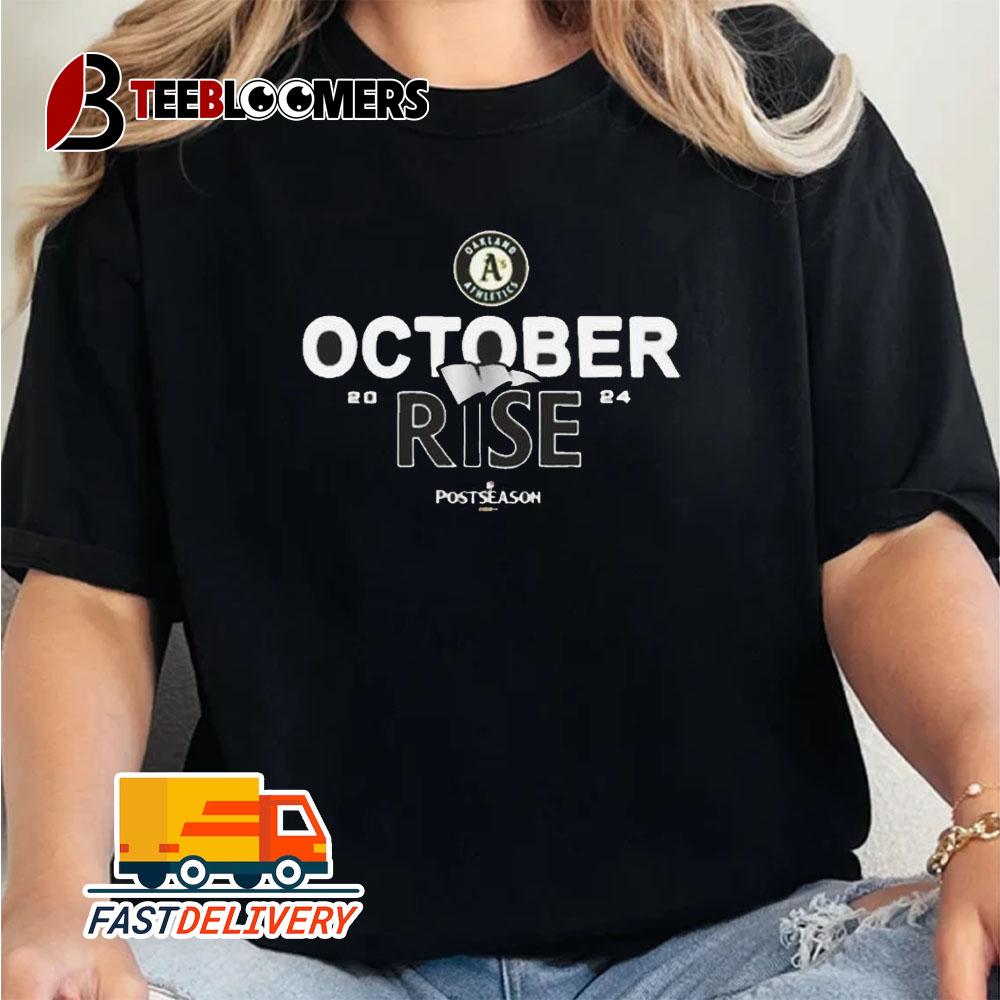 Oakland Athletics October Rise 2024 Postseason Unisex Vintage T Shirt