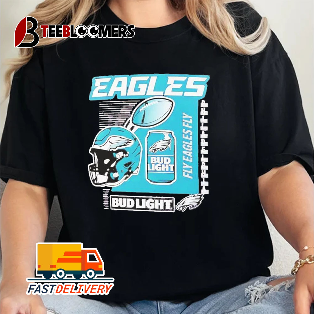 Philadelphia Eagles Bud Light Fly Eagles Fly Unisex Vintage T Shirt