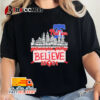 Philadelphia Phillies Skyline Players Name Believe October 2024 Unisex Vintage T Shirt